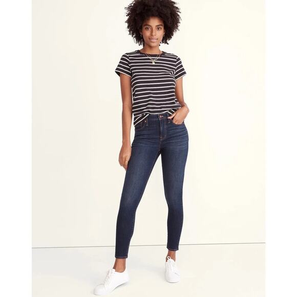 (N5) Madewell Womens Jeans Size 23 Stretch Skinny THERMOLITE Edition K2432 - Picture 2 of 12